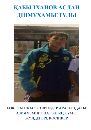 Бауыржан Момышұлы атындағы орта мектебі бойынша облысқа, республикаға және әлемге танымал түлектердің тізімі